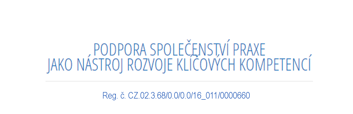 Podpora společenství praxe jako nástroj rozvoje klíčových kompetencí